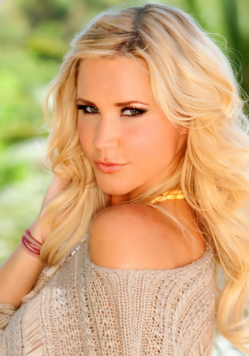 Dalene Kurtis Busty Blonde Centerfold Outdoors