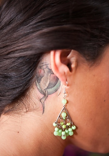 Charley Chase - Tattoo Girl Shows The Goods