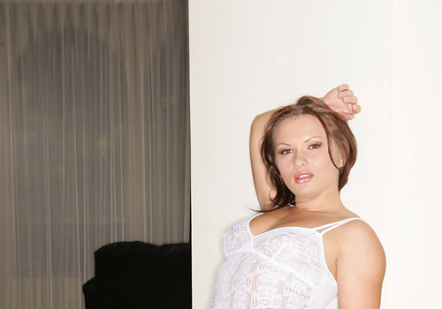 Katja Kassin - Cute Brunette Gets Naked