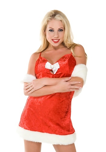 Shawna Lenee - Blonde Babe In Xmas Outfit