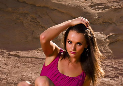 Tori Black - Desert Nudist